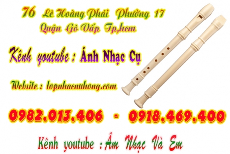 Nơi bán sáo recorder giá hoc sinh tại gò vấp