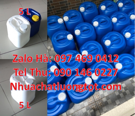 Can nhựa 10 lít đựng dung môi, Can 1 l hdpe đựng hóa chất. Can 5l đựng axit, can 4l vòi nhấn đựng ph