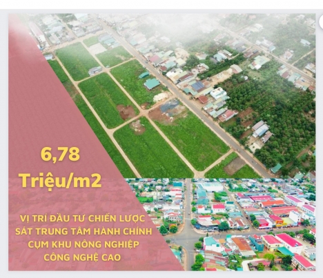 Đất nền sổ đỏ 100% đất ở cách TX. Buôn Hồ ( thành phố mới) 15 phút di chuyển