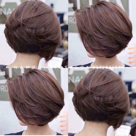 Top Salon Uốn Cụp Phồng Tóc Ngang Vuông Đẹp Uy Tín Giá Rẻ Hoài Đức- Nam Đỗ Hair Salon