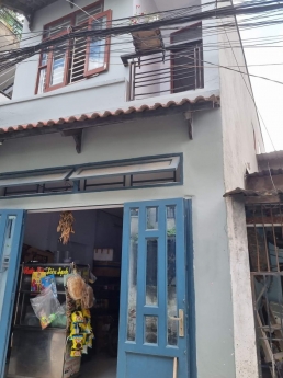 BÌNH TÂN, ĐS9, HXH ĐỔ CỬA, GẦN QL1A, 26THÁNG3, AEON TÂN PHÚ, SỔ VUÔNG VỨC, NHÀ EẤT MỚI 2TẦNG 49M2