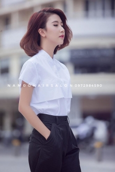 Top Uốn Tóc Ngắn Mái Lệch Đẹp Giá Rẻ Hoài Đức - Nam Đỗ Hair Salon