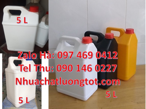 Can nhựa 10 lít đựng dung môi, Can 1 l hdpe đựng hóa chất. Can 5l đựng axit, can 4l vòi nhấn đựng ph