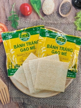 Bánh tráng gạo mè Vị Quê - đặc sản Xứ Nẫu Bình Định