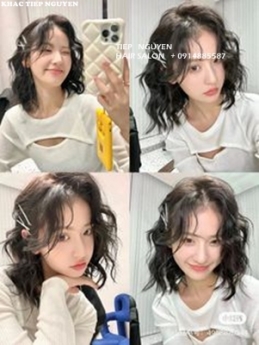 72 Kiểu tóc hot trend,Bão Noru tóc uốn cụp hot trend 2022 - Học nghề tóc Tiệp Nguyễn