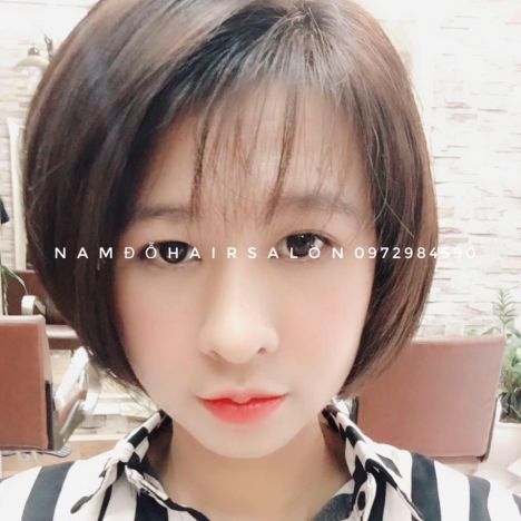 Top Salon Uốn Cụp Tóc Ngắn Mái Bay Đẹp Giá Rẻ Hoài Đức - Nam Đỗ Hair Salon