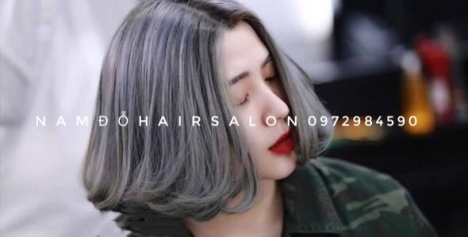 Top Salon Uốn Cụp Phồng Tóc Ngang Vuông Đẹp Uy Tín Giá Rẻ Hoài Đức- Nam Đỗ Hair Salon
