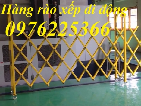 Mẫu hàng rào xếp di động đẹp giá rẻ