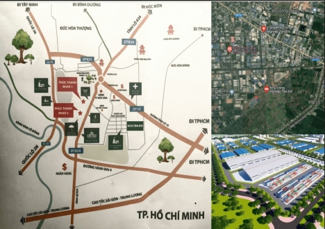 ÉT Ô ÉT  ĐẤT NỀN LONG AN - NẰM NGAY TRUNG TÂM KCN HẢI SƠN CHỈ CÒN 2 NỀN DUY NHẤT GIÁ CHỈ 900TR SHR