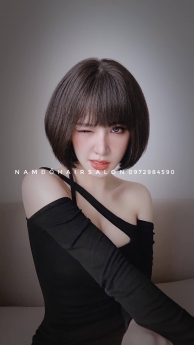 Top Salon Uốn Cụp Tóc Ngang Vuông Tầng Thấp Đẹp Giá Rẻ Hoài Đức- Nam Đỗ Hair Salon