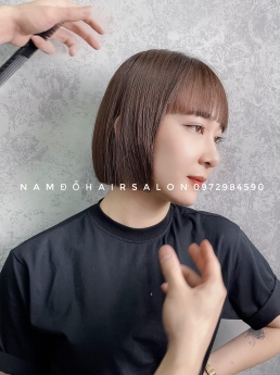 Top Saon Uốn Cụp Tóc Ngắn Đẹp Giá Rẻ Hoài Đức- Nam Đỗ Hair Salon