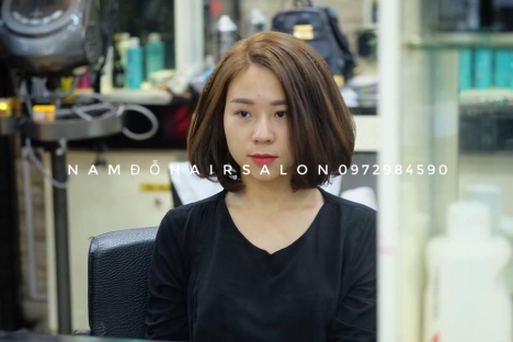 Top Salon Uốn Cụp Tóc Ngang Vuông Mái Bay Đẹp Giá Rẻ Hoài Đức - Nam Đỗ Hair Salon