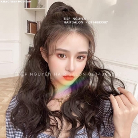 Top 33 tóc hot trend,  bão noru, uốn xoăn, hot trend nhuộm tóc - Học nghề tóc Tiệp Nguyễn