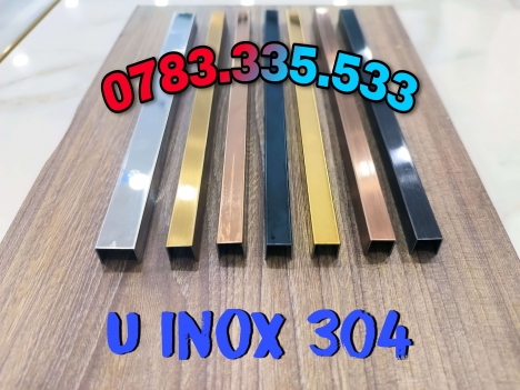 nẹp u inox 304