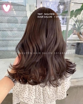 Top 55 tóc hot trend,  bão noru, uốn xoăn, hot trend nhuộm tóc - Học nghề tóc Tiệp Nguyễn