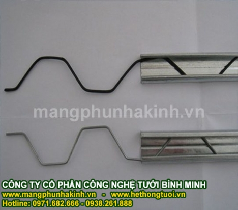 Chuyên cung cấp nẹp cài zigzag cho nhà kính, nẹp zigzag giá rẻ