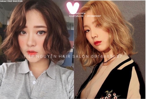 58 tóc hot trend,  bão noru, uốn xoăn, hot trend nhuộm tóc - Học nghề tóc Tiệp Nguyễn