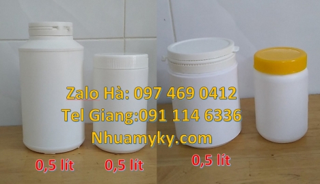 hũ 250 gram đựng bột ngũ cốc, hũ 100 g đựng kẹo Hũ hóa chất 50 gram hũ 50gr nắp vặn hũ nhựa 100gr,