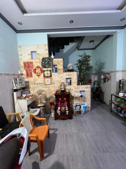 TT QUẬN 6, SÁT MẶT TIỀN LÒ GỐM, NGAY NGUYỄN VĂN LUÔNG, HẬU GIANG, NHÀ 2TẦNG 72M2 CHỈ 4.5TỶ.