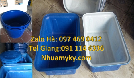 thùng chữ nhật 1100 lít, thùng vuông 200 lít, Thùng nhựa tròn 1500 lít, Thùng nhựa 1800