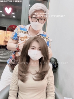 Top 98 tóc hot trend,  bão noru, uốn xoăn, hot trend nhuộm tóc - Học nghề tóc Tiệp Nguyễn