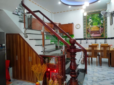 HXH THẲNG TRỤC, GẦN LÊ VĂN QUỚI, MÃ LÒ, BỐN XÃ, SỔ VUÔNG VỨC, NHÀ MỚI TINH 5TẦNG 54M2 NHỈNH 6TỶ.