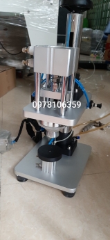 Máy đóng nắp chai nước hoa, máy đóng nắp chai dầu thơm, máy đóng chai bằng khí nén