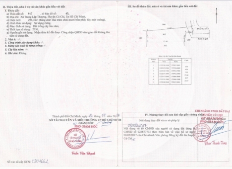 Chính chủ bán nhà vườn 300m2 đất xã Trung Lập Thượng Củ Chi