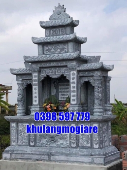 101+ Mẫu lăng mộ đá xanh lắp đặt tại Bắc Ninh