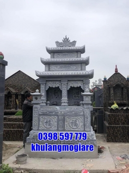 101+ Mẫu lăng mộ đá xanh lắp đặt tại Bắc Ninh