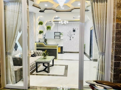 Quận 6, Nhà 2 Tầng, 54m2 - 1/ Hậu Giang. Hơn 4ty