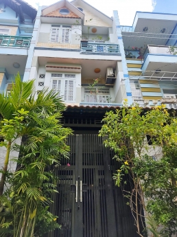 NGUYỄN THỊ TÚ NHÀ ĐẸP 3 TẤM 74M2 HXH THẲNG TRỤC