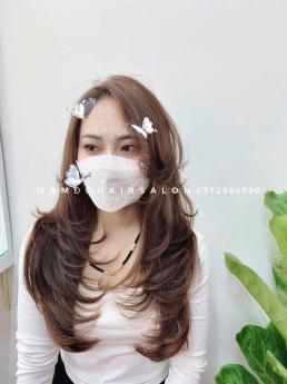 Top Salon Uốn Cụp Tóc Dài Tầng Thấp Đẹp Giá Rẻ Hoài Đức - Nam Đỗ Hair Salon