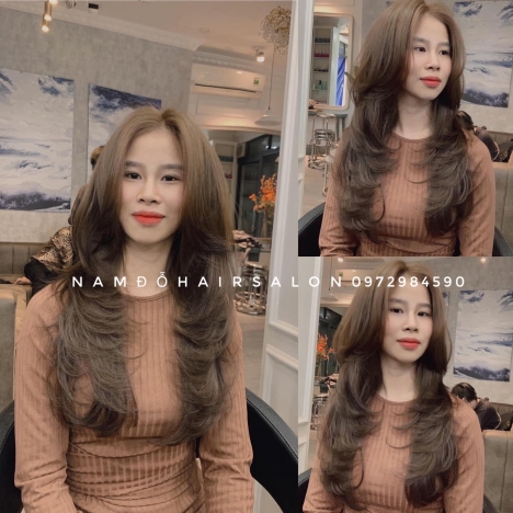 Top Salon Làm Cụp Phồng Tóc Dài Layer Đẹp Giá Rẻ Hoài Đức - Nam Đỗ Hair Salon
