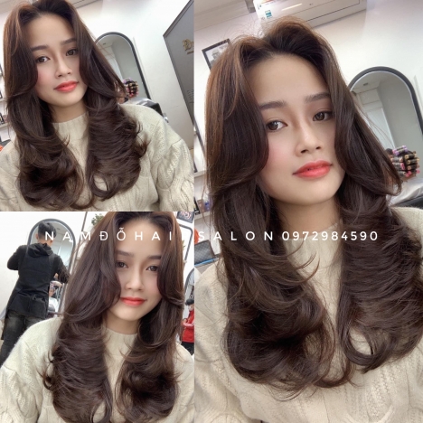Top Salon Làm Cụp Tóc Dài Layer Đẹp Uy Tín Giá Rẻ Hoài Đức - Nam Đỗ Hair Salon