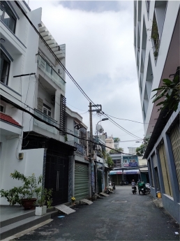 BÁN NHÀ 4 TẦNG ĐƯỜNG NHỰA 8m, KÊNH TÂN HÓA 51 m2, 6 TỶ 7