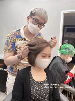 96 tóc layer,Miss Grand, tóc ngắn - Học nghề tóc Tiệp Nguyễn