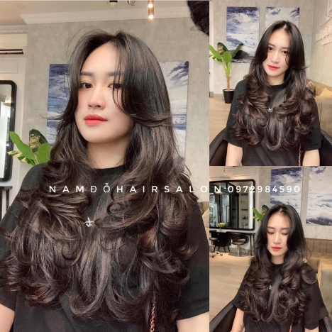Top Salon Làm Cụp Phồng Tóc Dài Layer Đẹp Uy Tín Giá Rẻ Hoài Đức - Nam Đỗ Hair Salon