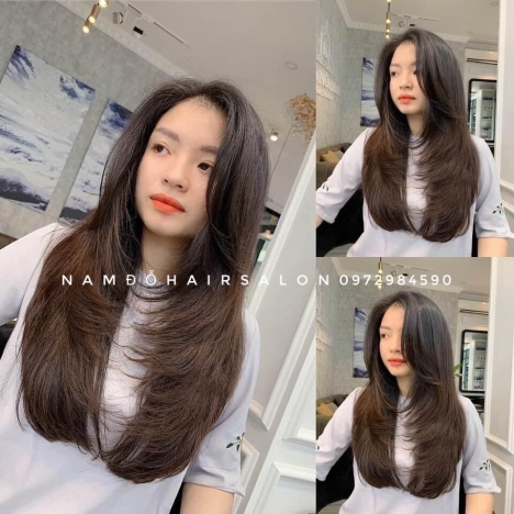 Top Salon Uốn Cụp Phục Hồi Tóc Dài Layer Đẹp Giá Rẻ Hoài Đức - Nam Đỗ Hair Salon