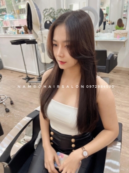 Top Salon Làm Cụp Tóc Dài Tầng Thấp Uy Tín Giá Rẻ Hoài Đức - Nam Đỗ Hair Salon