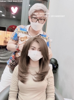 30 tóc layer,Miss Grand, tóc ngắn - Học nghề tóc Tiệp Nguyễn