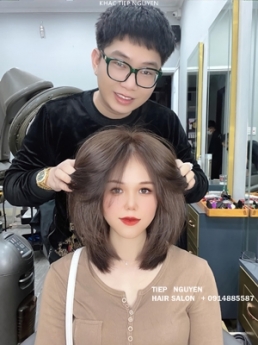 104 tóc layer,Miss Grand, tóc ngắn - Học nghề tóc Tiệp Nguyễn
