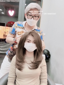 6 tóc layer,Miss Grand, tóc ngắn - Học nghề tóc Tiệp Nguyễn