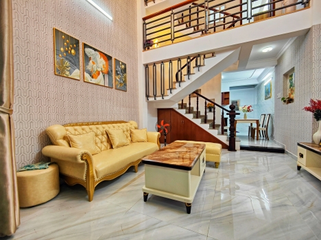 5 tầng HXH P9  Phạm Văn Chiêu 52m2 nhỉnh 6 tỷ-