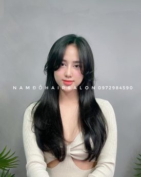 Top Salon Uốn Xoăn Cụp Tóc Dài Layer Đẹp Giá Rẻ Hoài Đức - Nam Đỗ Hair Salon