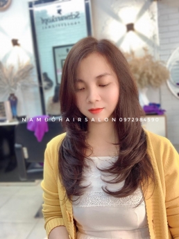 Top Salon Uốn Cụp Tóc Dài Layer Đẹp Giá Rẻ Hoài Đức - Nam Đỗ Hair Salon