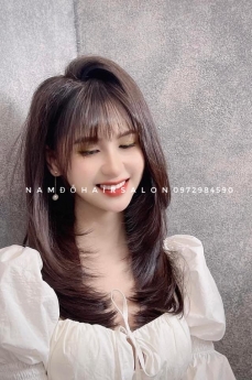 Top Salon Uốn Cụp Tóc Dài Layer Đẹp Giá Rẻ Hoài Đức - Nam Đỗ Hair Salon