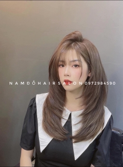 Top Salon Uốn Xoăn Cụp Tóc Dài Layer Đẹp Uy Tín Giá Rẻ Hoài Đức - Nam Đỗ Hair Salon