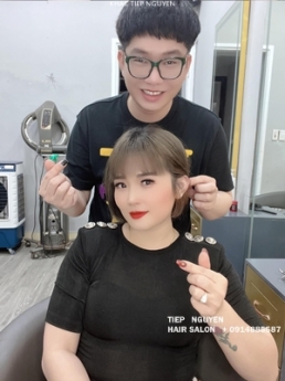 98 tóc layer,Miss Grand, tóc ngắn - Học nghề tóc Tiệp Nguyễn