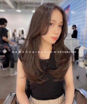 Top Salon Uốn Mái Mưa Tóc Dài Layer Đẹp Uy Tín Giá Rẻ Hoài Đức - Nam Đỗ Hair Salon